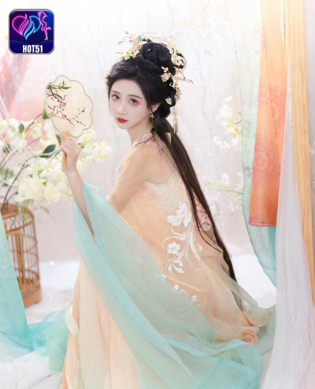 Qi Luo Sheng Beautiful di Hot51 Tampil Memukau! 5 - Hot51 Qi Luo Sheng,Hot51live