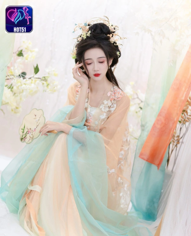 Qi Luo Sheng Beautiful di Hot51 Tampil Memukau! 4 - Hot51 Qi Luo Sheng,Hot51live